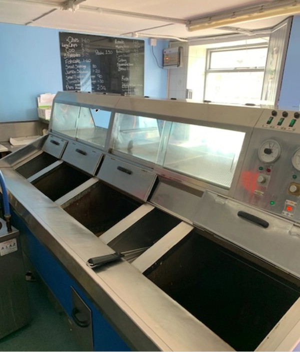 Secondhand Catering Equipment Fish and Chip Shop Equipment Fish And
