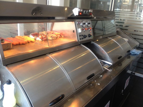Fish and chip shop frying range