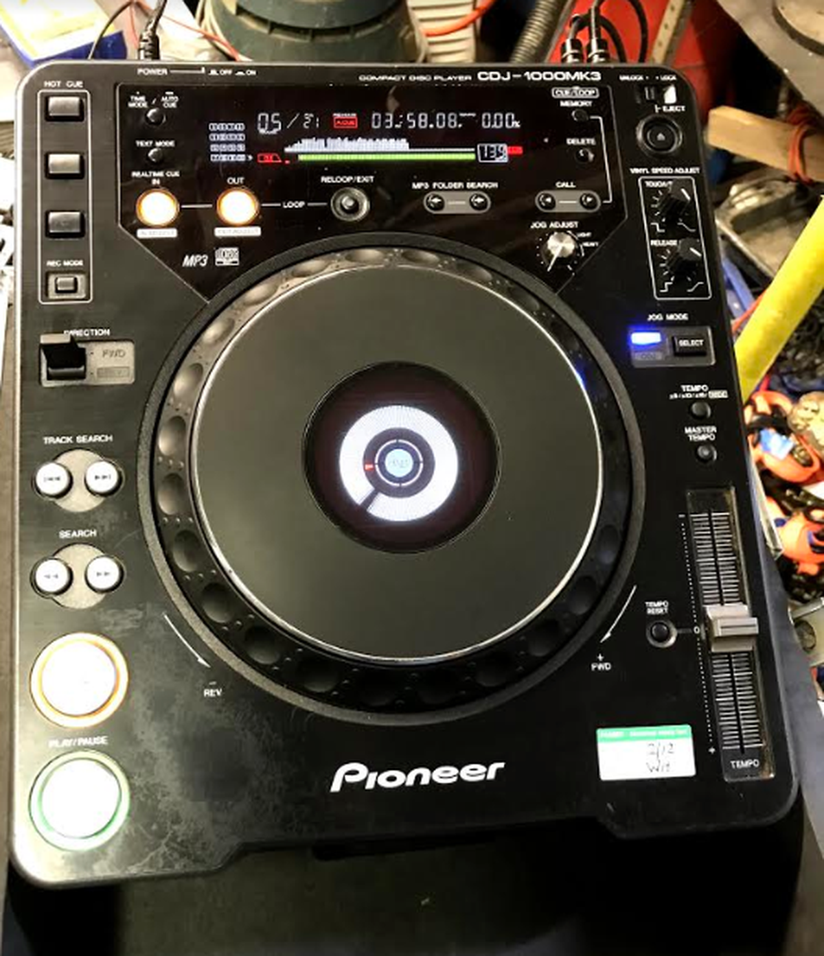 Pioneer ジャンク品 Pioneer CDJ-1000 MK3 パイオニア 通電確認のみ 01