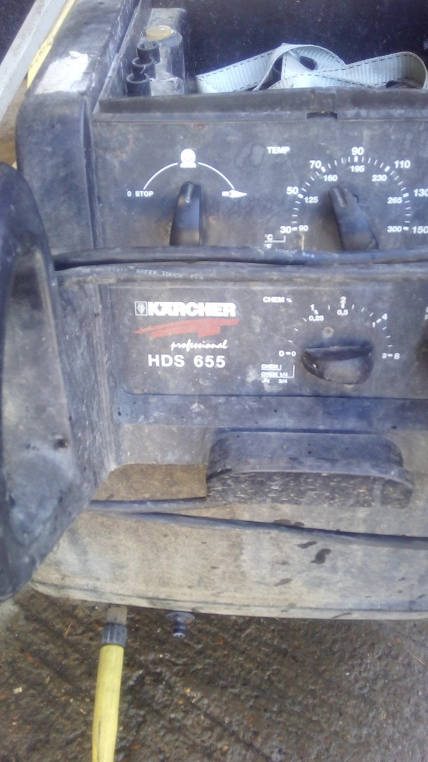 Karcher hds 655 Professional Hot/Cold Pressure Washer/Steam Cleaner for sale