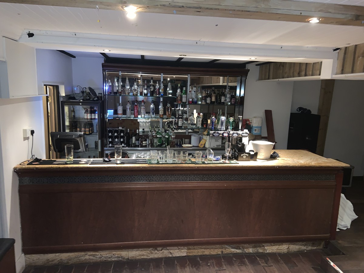 Secondhand Pub Equipment Bars Whole Bar Including Back Bar