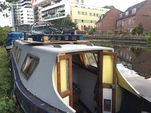 Narrowboat exterior Narrowboat exterior