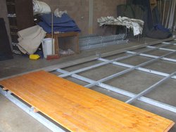 Steel Sub Base Flooring System 9m x 18m
