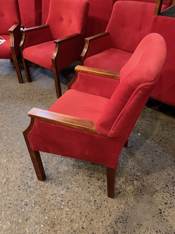 large red chairs