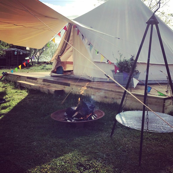 2x 6m Bell Tents For Sale Somerset