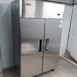 New B Grade Atosa YBF9218GR Stainless Double Upright Fridge	(A10002)