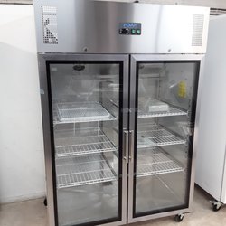 New B Grade Polar CW198 Stainless Double Upright Fridge (U10012) - Bridgwater, Somerset