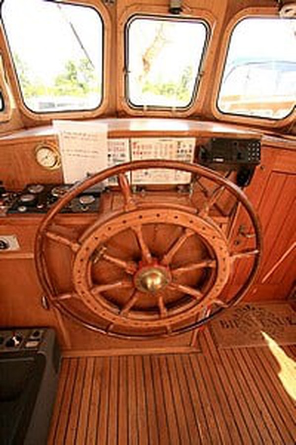 Cockpit on Barge