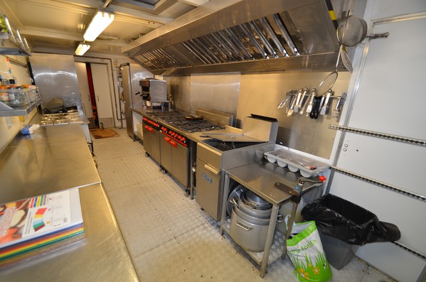 Mercedes Lorry Catering Kitchen