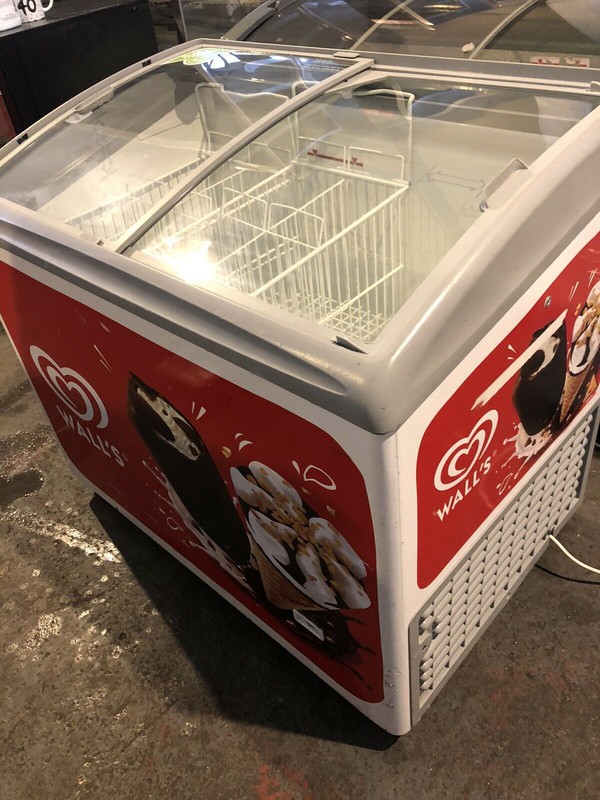 used ice cream cooler for sale