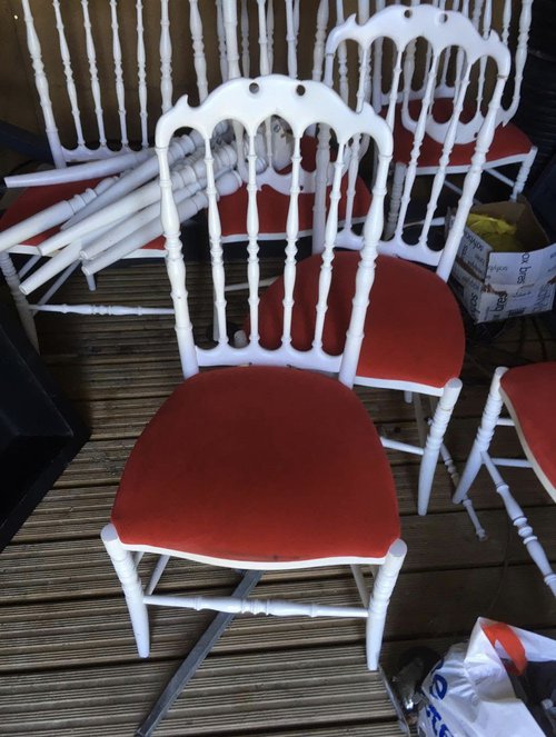 8x Modonutti Chairs And 4 Tables - Newhaven, Sussex 8x Modonutti Chairs And 4 Tables - Newhaven, Sussex