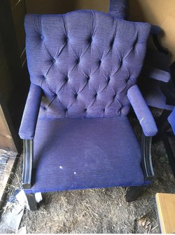 Second Hand Purple  Gainsbourgh Chairs