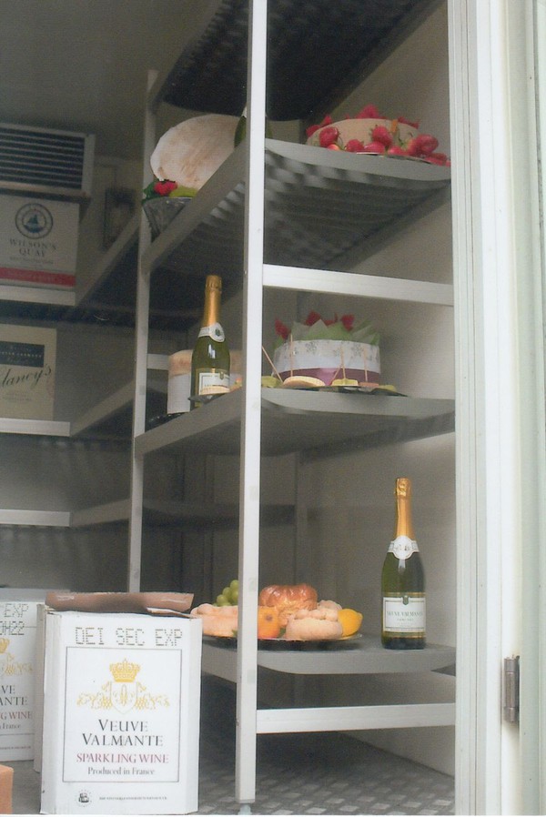 Secondhand fridge trailer