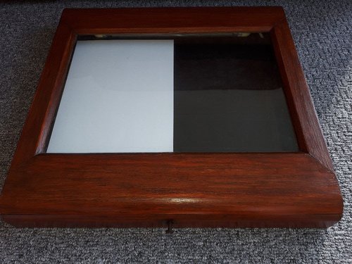 Wooden Illuminated Menu Case For Sale Wooden Illuminated Menu Case For Sale