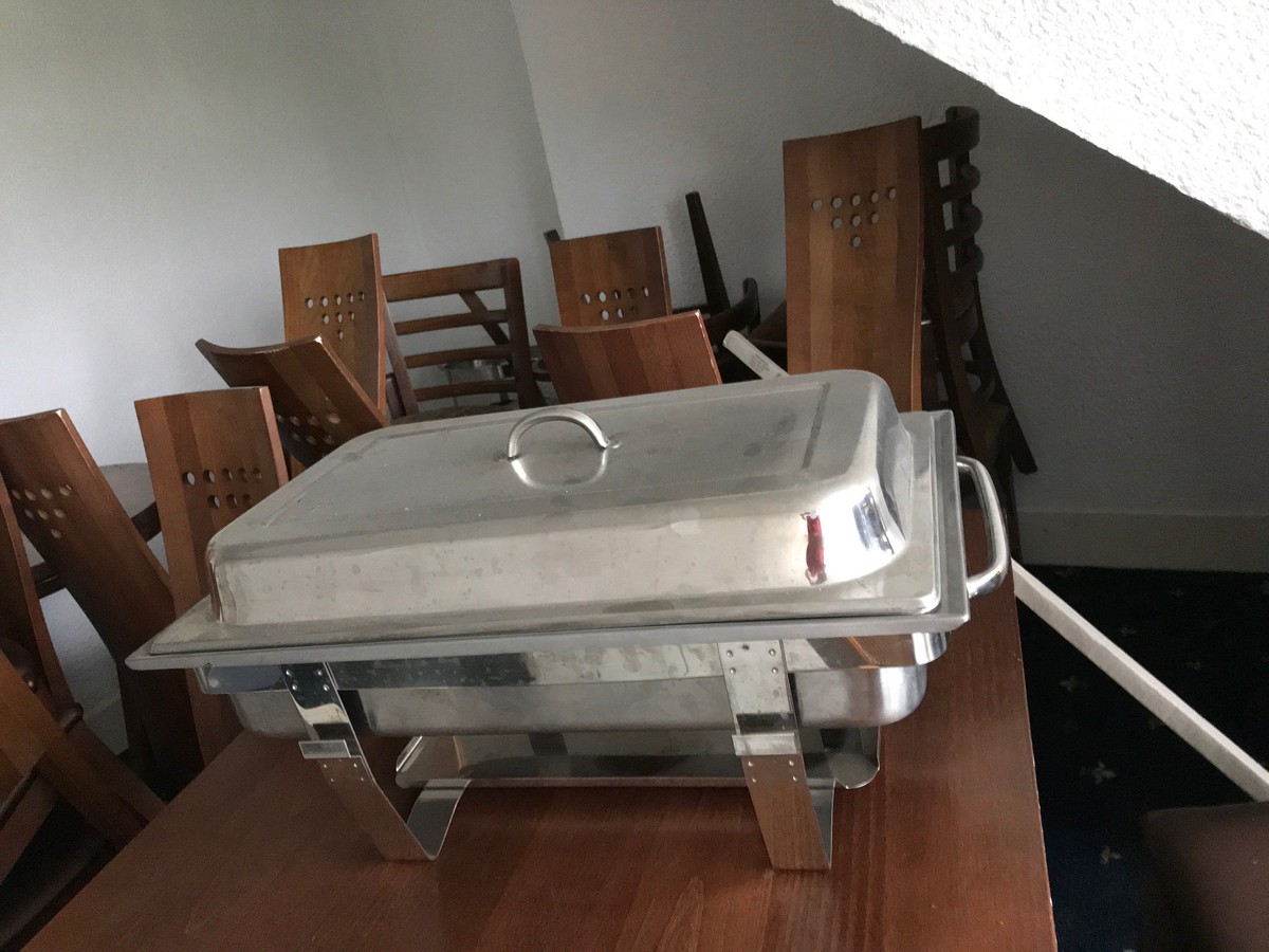 Secondhand Catering Equipment Chafing Dishes 5x Stainless Steel
