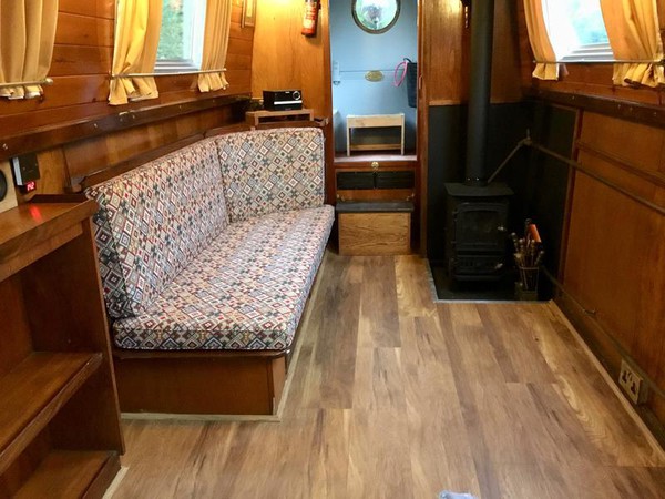 canal boat for sale