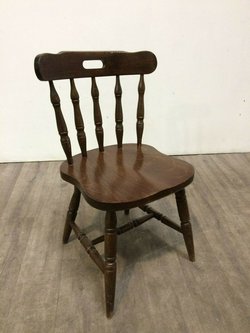 Solid Traditional Pub Chairs For Sale