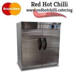 Stainless steel hot cupboard