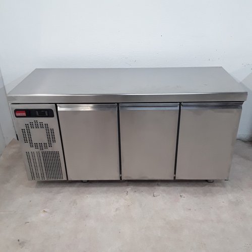 Used Angelo Po 6JBM 3 Door Bench Fridge	(10242)