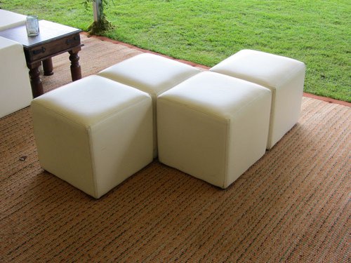 White leather cubes for sale White leather cubes for sale