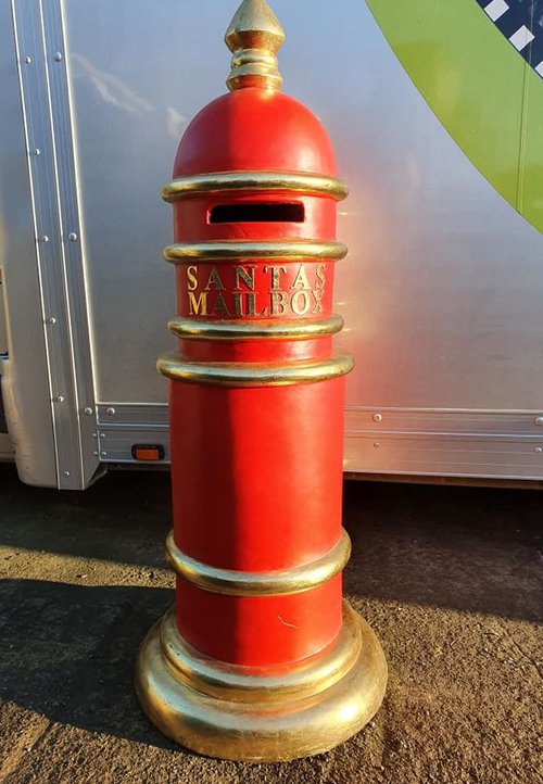 Santa Clause Christmas post box Santa Clause Christmas post box