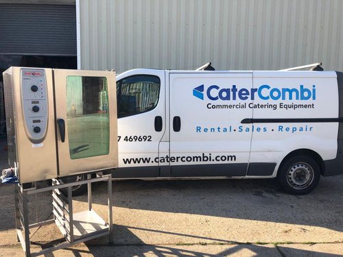 Rational CM, 10 Grid Electric Combi Master Oven With Stand - Serviced - Kent Rational CM, 10 Grid Electric Combi Master Oven With Stand - Serviced - Kent