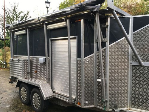 Karting Trailer, Full Electrics And Sleep Deck