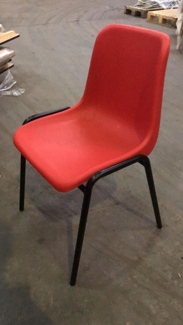 Secondhand Chairs and Tables Polypropylene or Polystacking Chairs