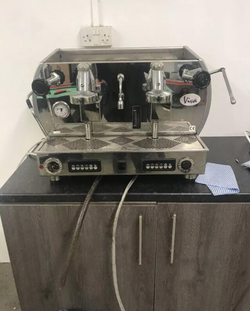 2 group coffee machine for sale