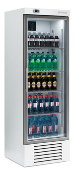 Infrico ERC36B Upright Single Door Bottle Cooler