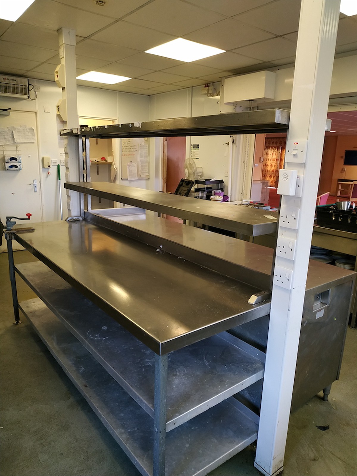 Secondhand Catering Equipment Heated Gantries and Chef's Passes 2x