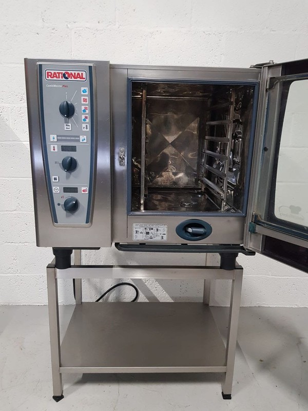 reconditioned Rational CMP 6 Grid Electric Combi Oven With Stand