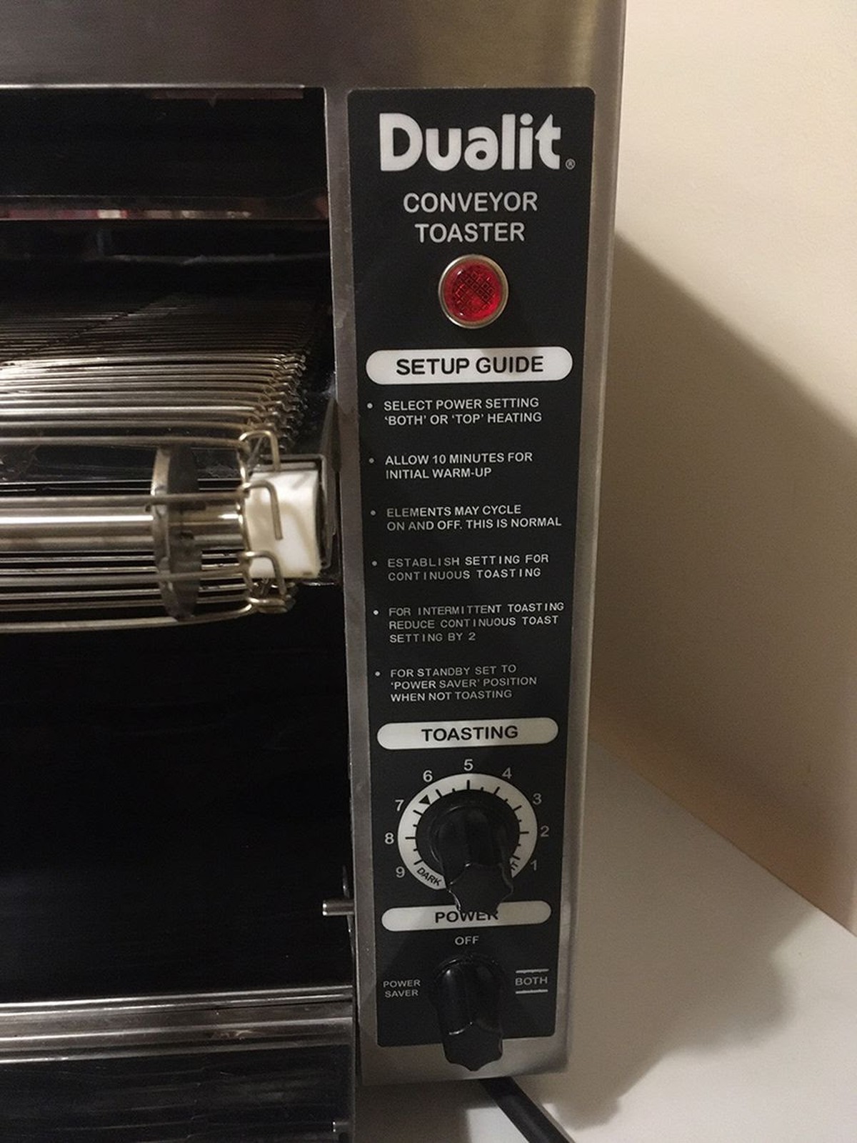 Secondhand Catering Equipment Toasters Dualit 2Slice Conveyor