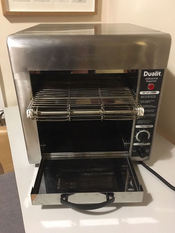 Secondhand Catering Equipment Toasters Dualit 2Slice Conveyor