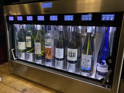 Enomatic wine server preserver tasting unit