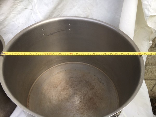 Used Stainless Saucepans