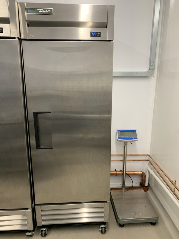 Secondhand Catering Equipment Upright Single Door Freezers 2x True
