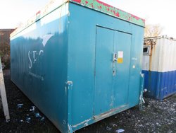 23' x 9' Anti Vandal Steel Store Site Security Shipping Container - Darlington, Co Durham