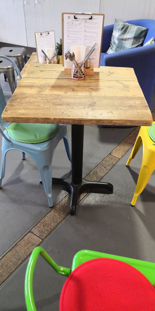 14x Industrial Chic Square Oak Tables Woking Surrey