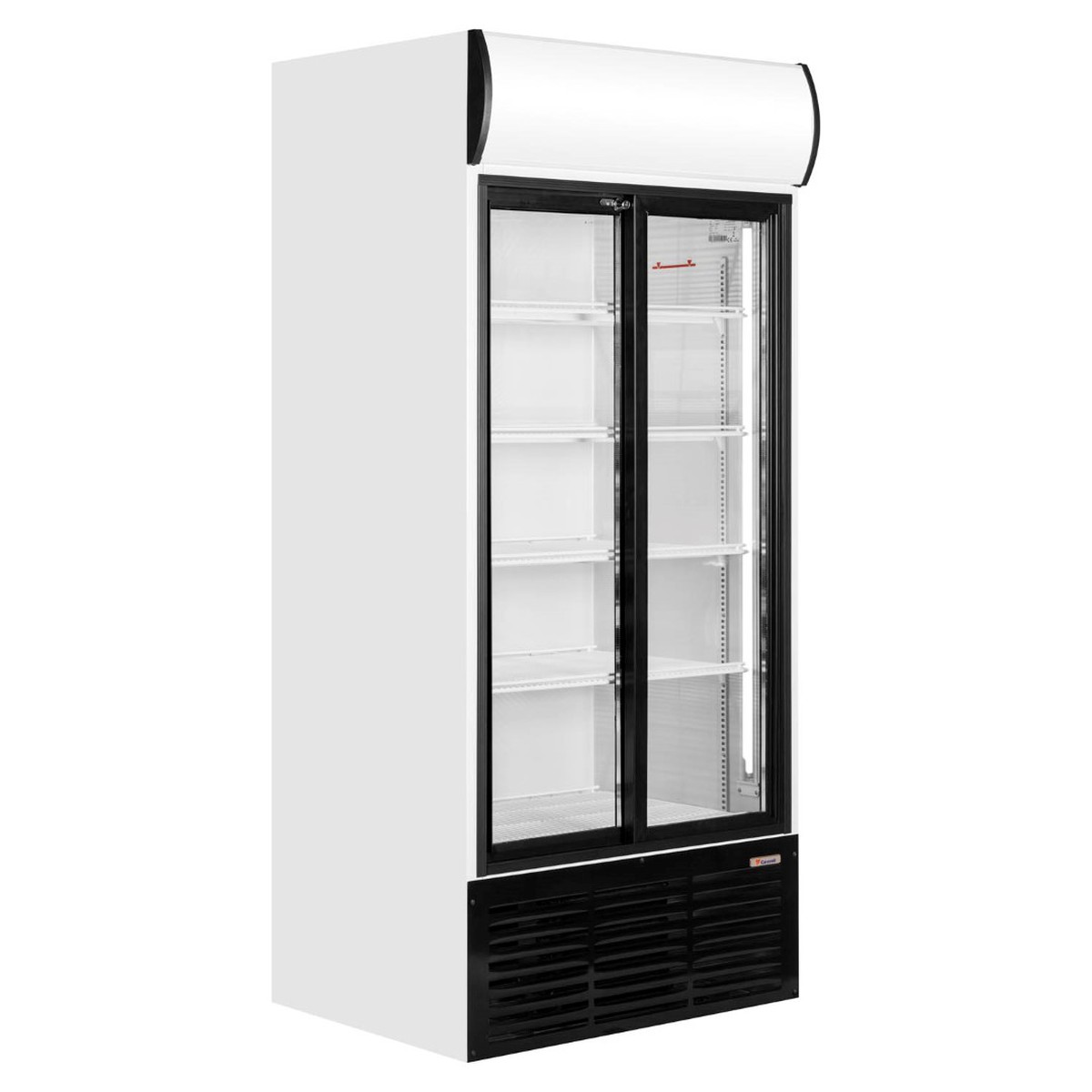 Холодильник с раздвижными дверцами