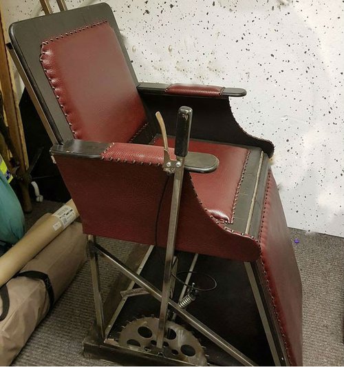 Sweeney Todd Barbers chair prop for sale Sweeney Todd Barbers chair prop for sale