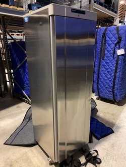 Stainless steel fridge tall