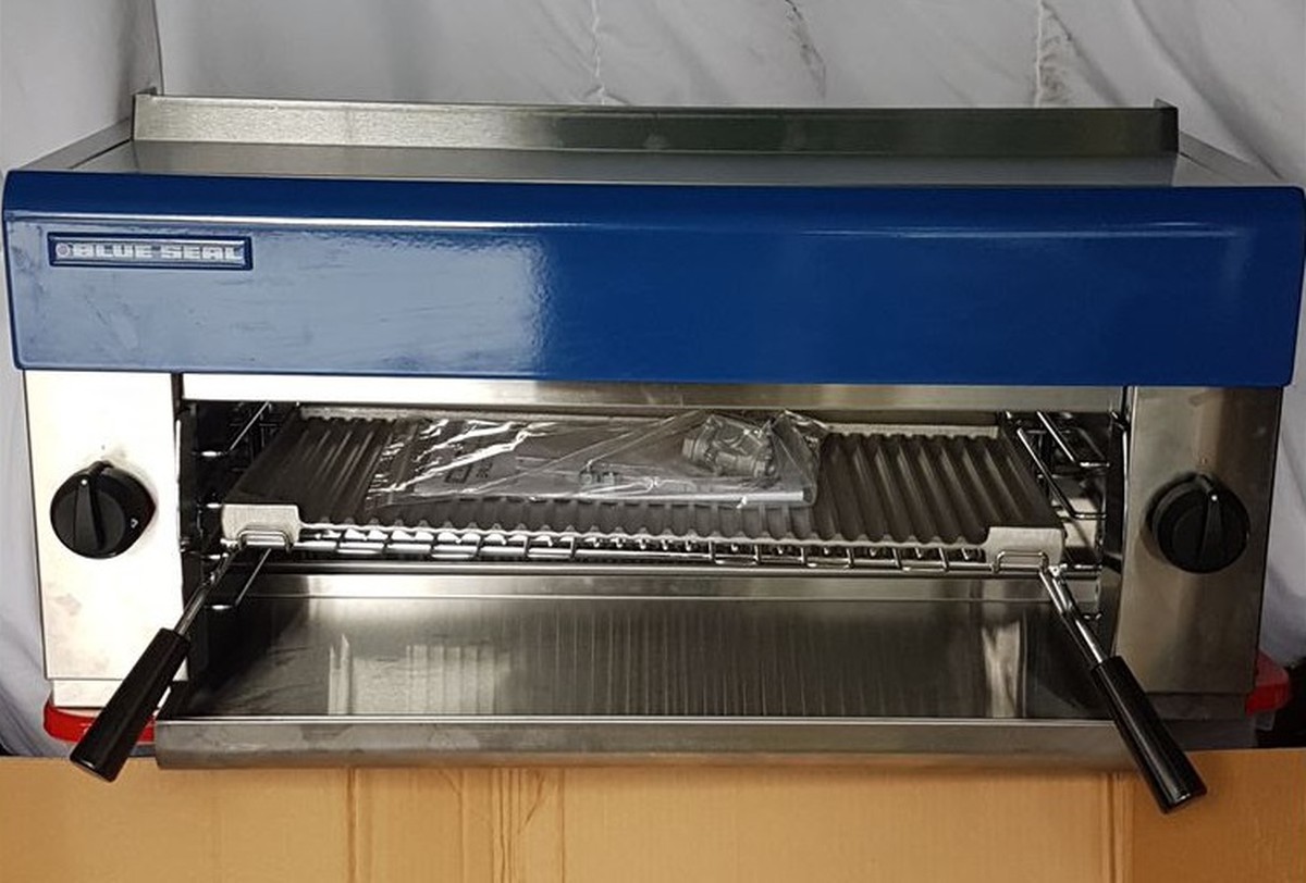 Secondhand Catering Equipment | Salamander Grills | Blue Seal G91B Gas ...