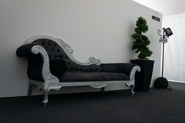 Silver Chaise Lounge for sale