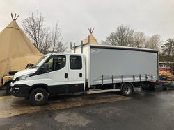 Iveco 70-170 Curtain Side Crew Cab Lorry