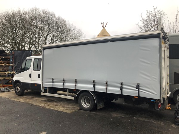 Iveco 70-170 Curtain side lorry