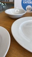 Porcelite Round White Plates
