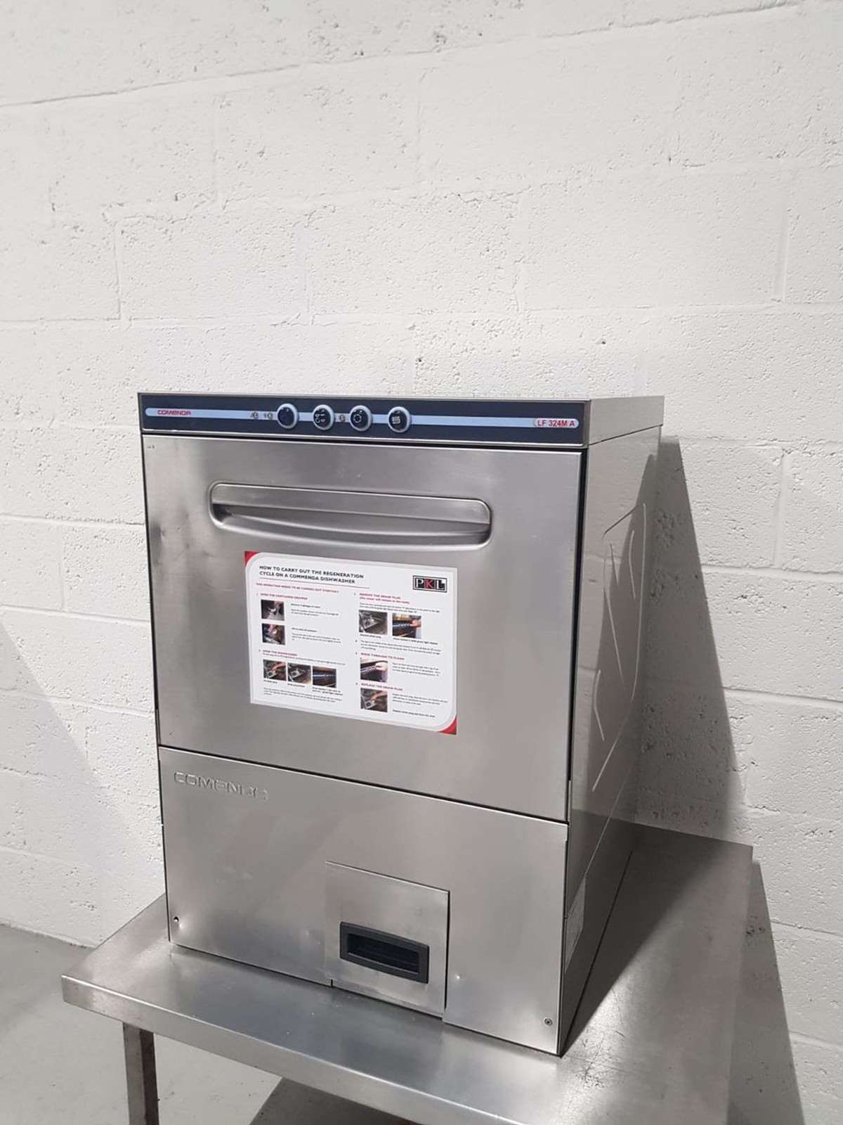 Secondhand Catering Equipment Front Loading Dish Washers Commender