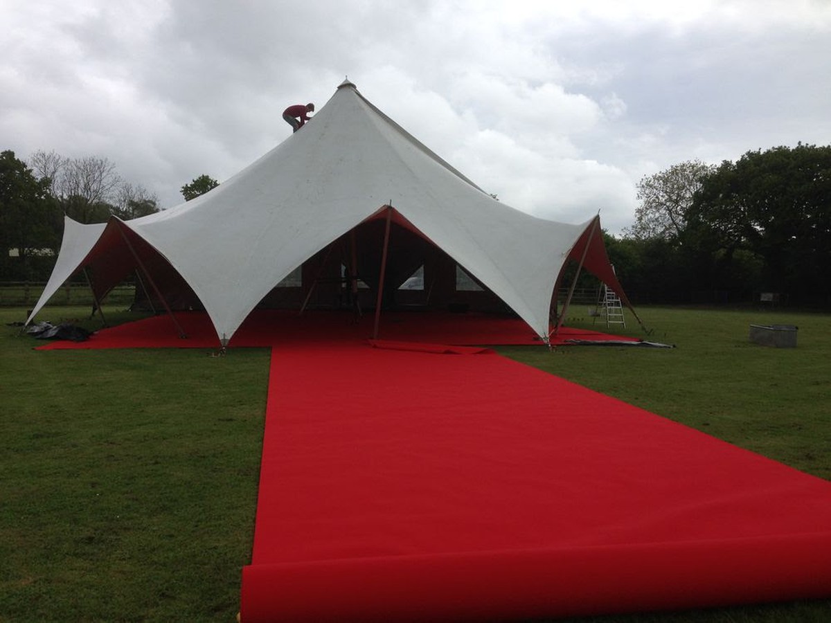 Curlew New and Used Marquees Tension Marquees Tension Tent / Stretch Marquee 48ft x 108ft