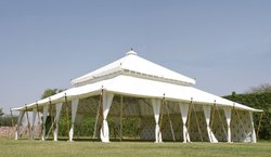 PREMIUM MUGHAL Tent 13 x 13m With Palm Lining AND Blackout Lining